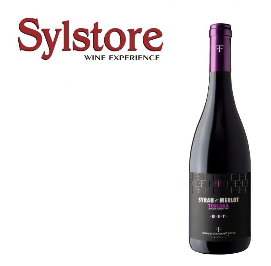 B.S.T SYRAH B.S.T. Syrah - Merlot IGT Toscana 750ml - Image 1