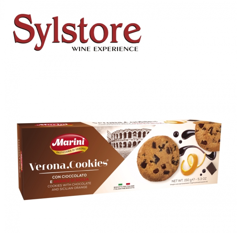 GALLETAS CHOCOLATE Y NARANJA SICILIANA Galletas Chocolate y Naranja Siciliana Marini 150g - Image 1