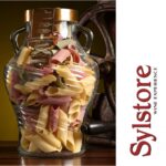 Vaso Anfora con Pasta Tricolor